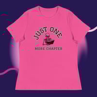 Image 3 of Just one more chapter skelly Women's Relaxed T-Shirt