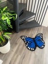 Butterfly area rug 