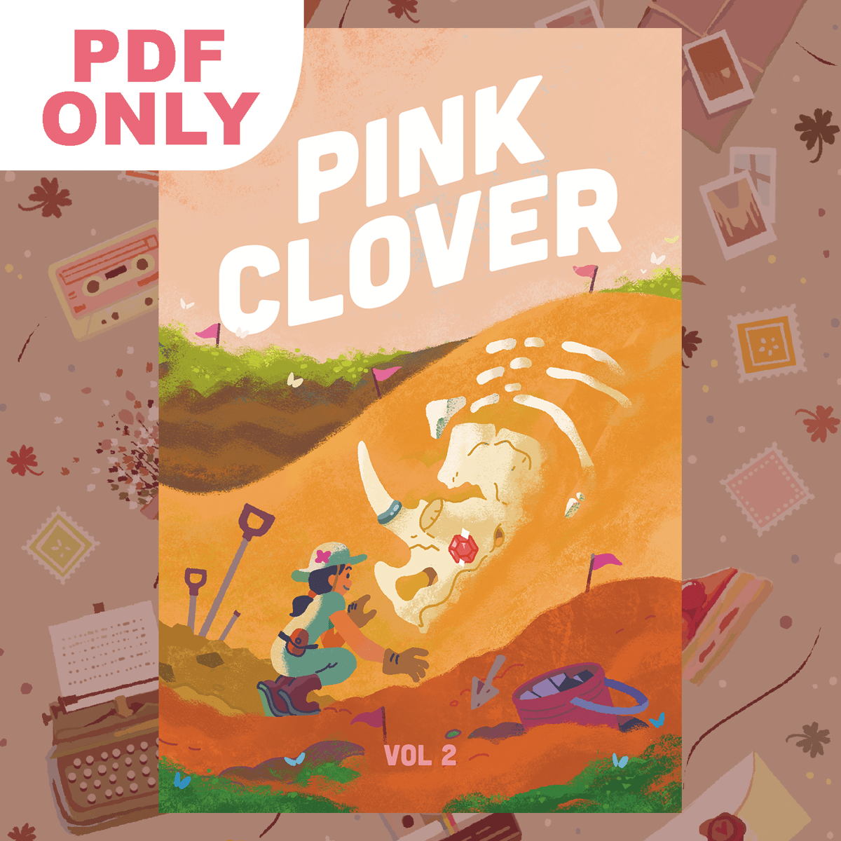 Image of Pink Clover Magazine Vol 2: Getting Connected PDF