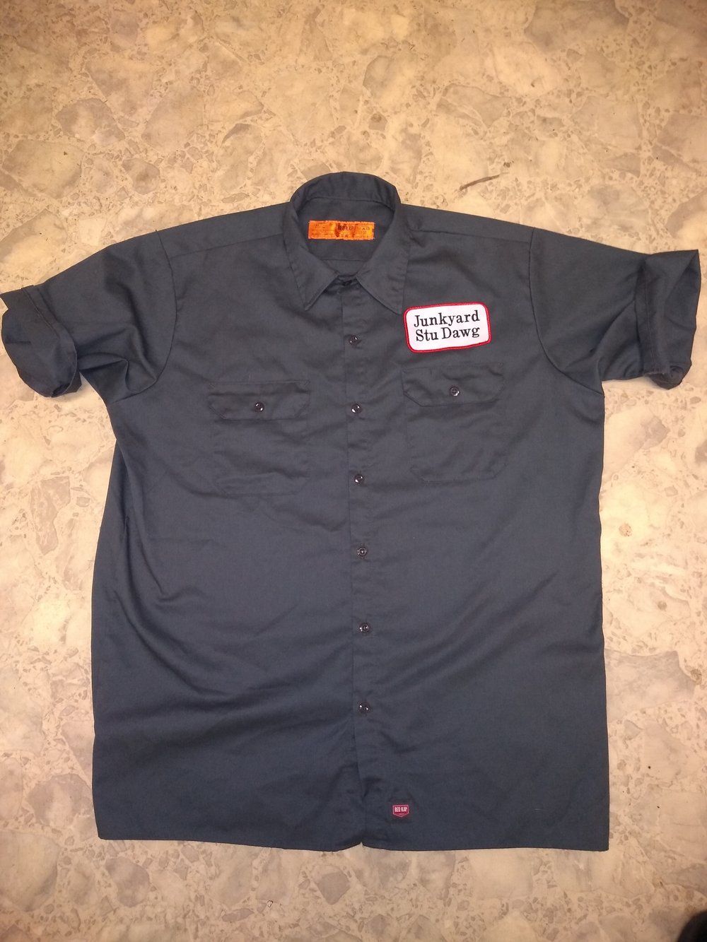 Junkyard Grade A-men Button up