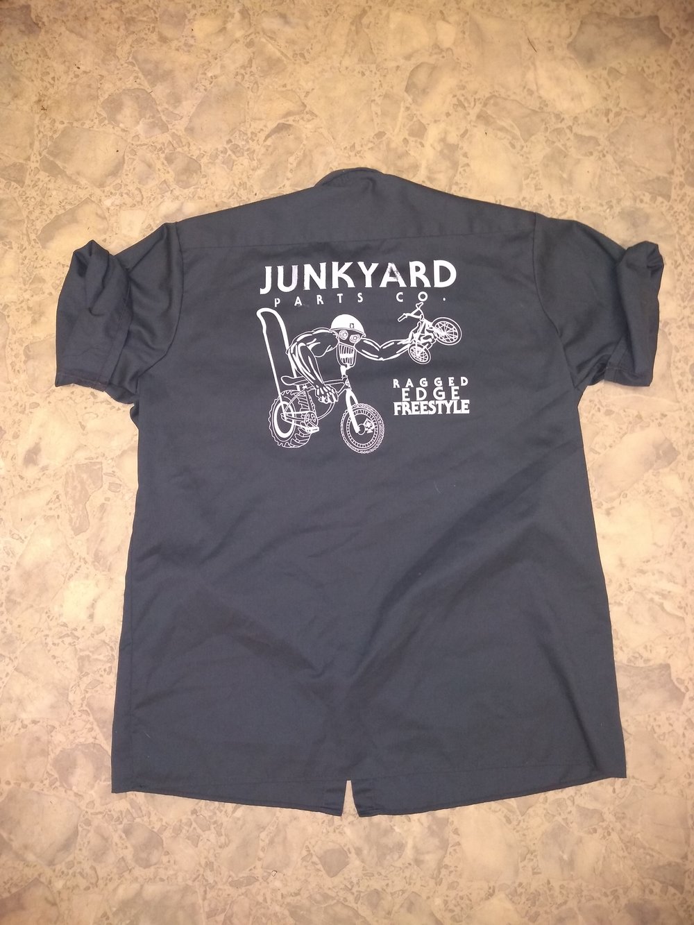 Junkyard Grade A-men Button up