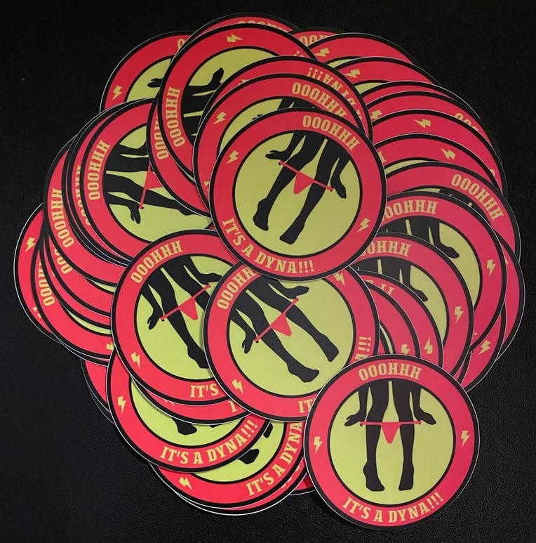 Panty dropper sticker hellone store