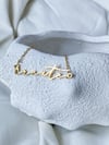 HANDSCRIPTED ‘CREATE’ NECKLACE