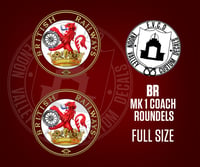 BR MK1 coach Roundels    Full Size (UK only)