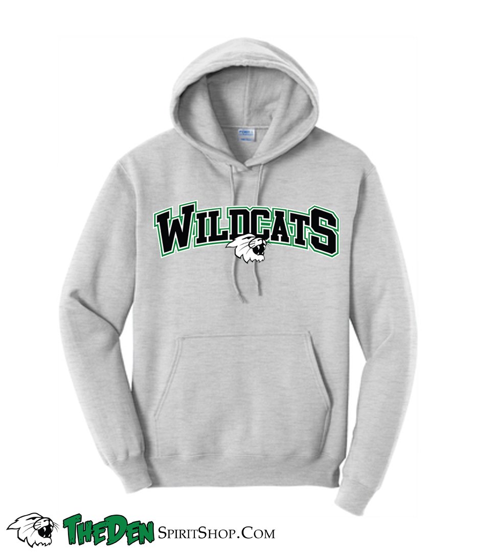 Image of Youth Wildcats Hoodie, Grey