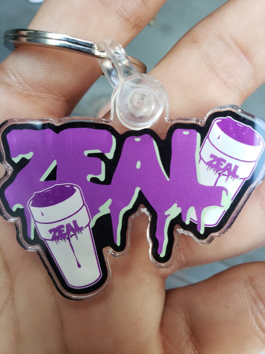 Image of Double Cup Keychain 