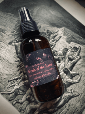 Image of Wrath of the Lamb - Country Gothic Vegan Perfume Collection - Witch Gothic Goth - Handmade