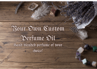 Image 1 of Your Own Custome Perfume Oil - Pick Your Scents - Hand Crafted Perfume - Vegan Cruelty Free - 7ml Ro