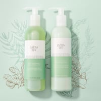 Jafra Spa Ginger Seaweed Shower Gel & Massage Cream Set