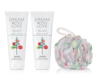 "Dream Wish Love" Ginger Rose Tea Shower Gel & Body Cream Set