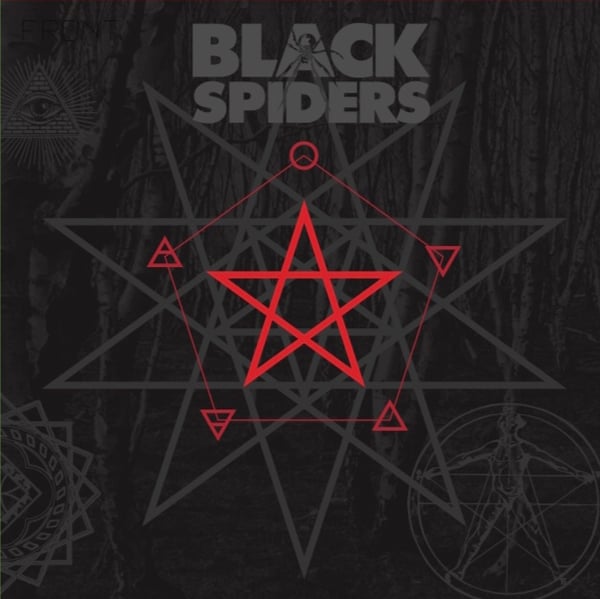 Image of Black Spiders CD