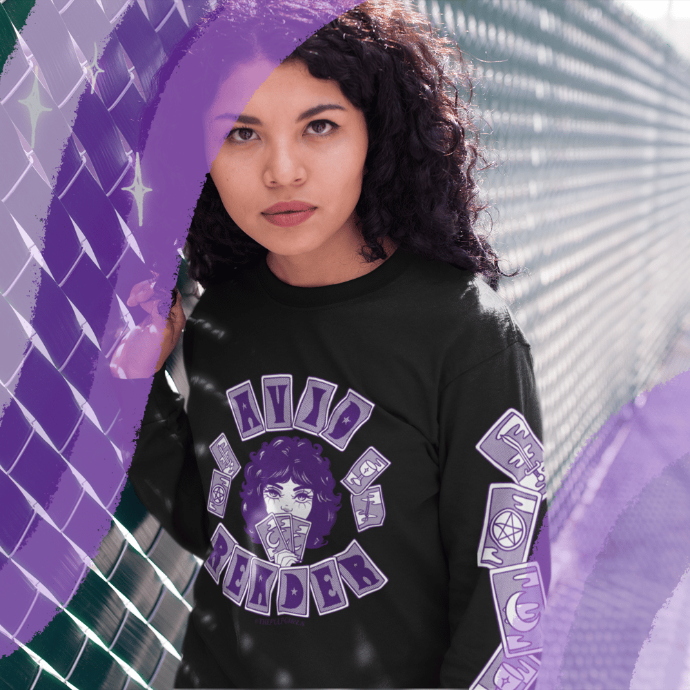 Image of AVID READER LONG SLEEVE TOP