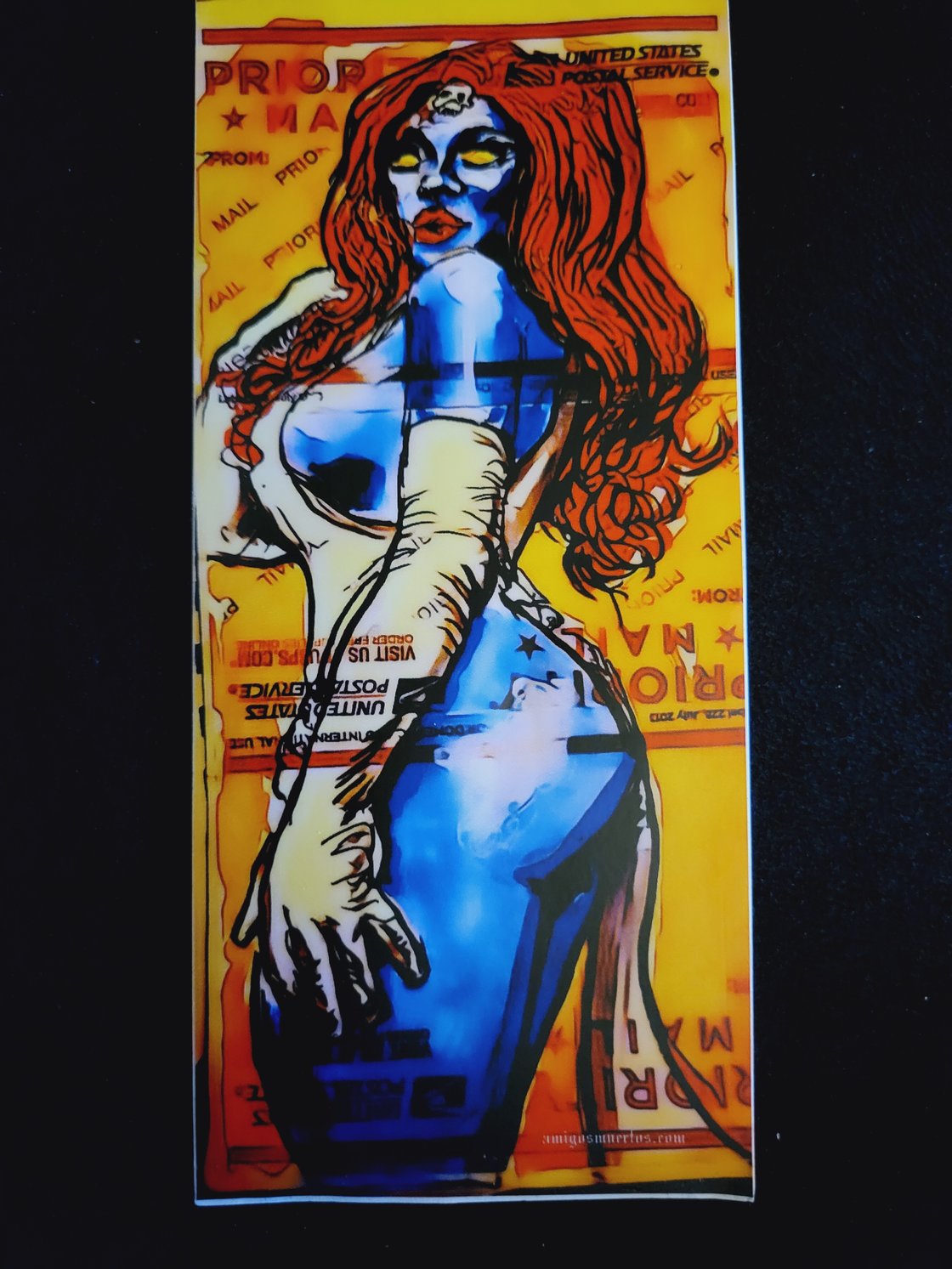 Image of Mystique - large scale sticker 