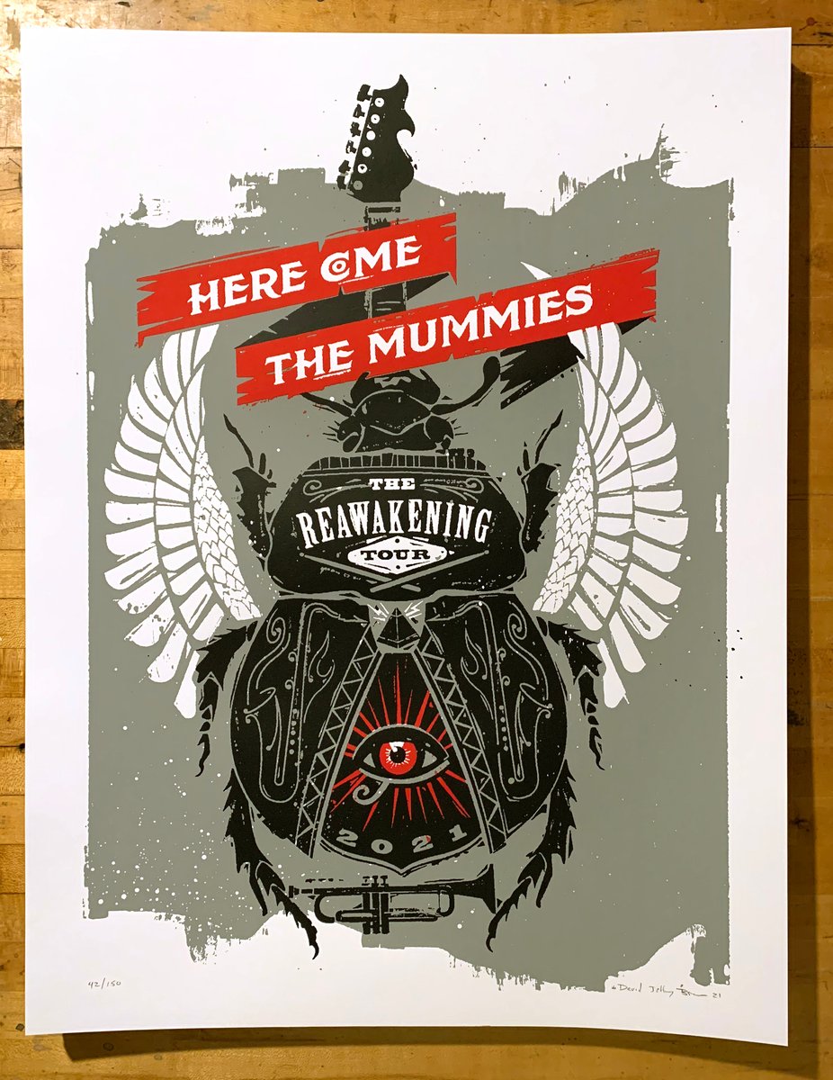 Here Come the Mummies Reawakening Tour 2021 Studio Uprysing