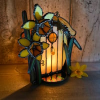 Image 5 of Daffodil Fairy Door Candle Holder 
