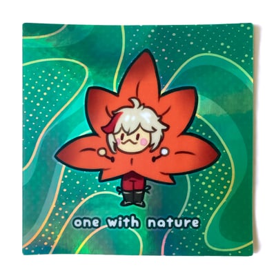 Image of One With Nature Sticker