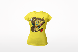Image of Women's Original "Barry the Bear" T-Shirt 