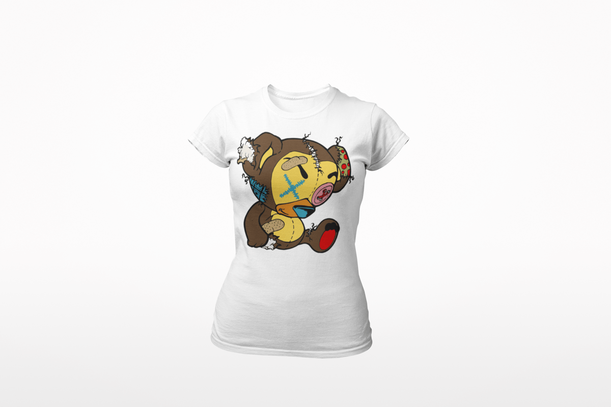 Image of Women's Original "Barry the Bear" T-Shirt 