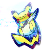 Image 2 of Dittochu Knife Holo Sticker