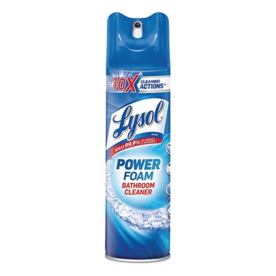 Image of Power Foam Bathroom Cleaner Lysol, 24oz