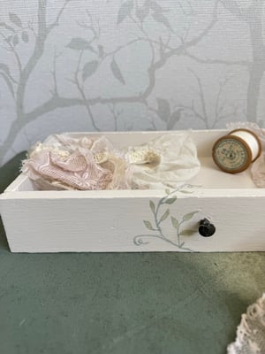 Image of Botanical painted drawer #3