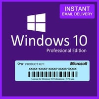 Windows-10 Pro Key Global Works 32/64 bits Tablet PC All Language  any country