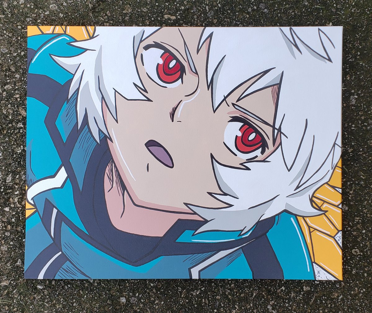 Image of Print- The White Haired Cyclone- Yuma