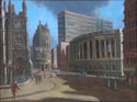 Hugh McKenzie (1909-2005) Modern British artist 'Afternoon in the city'
