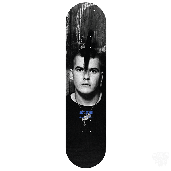 Image of Edward Colver - Darby Crash (The Germs) Skateboard Deck