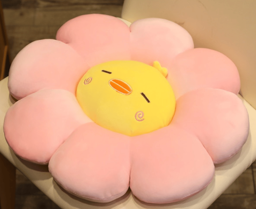 Image of Animal Flower Plush Pillow