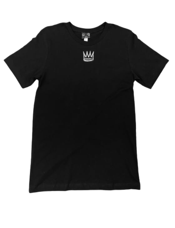 Image of BLACK “CROWN” T-SHIRT
