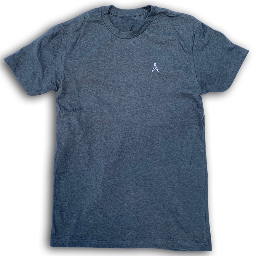 Embroidered Logo T-Shirt - Charcoal