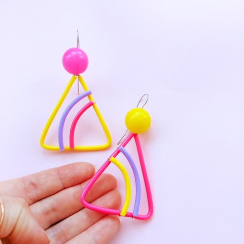 Image of 〰️Mini 〰️windsurfer earrings