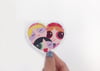Power Puff Girls Heart Sticker