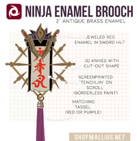 Image 2 of ffxiv ninja enamel