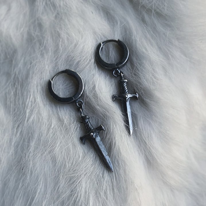 Image of Dagger Earrings