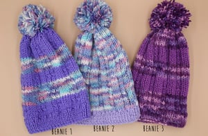 Image of  Children Beanies  6mth - 5 yrs