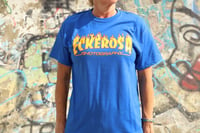 Eckerosa Photography Flaming logo (Blue T)