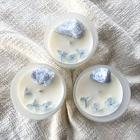 Image 1 of Blue Calcite Crystal Infused Candle