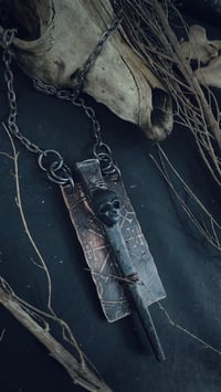 Image 2 of Relic coffin nail on copper 