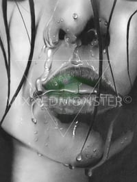 Wet (canvas print)