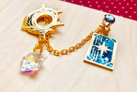 Image 2 of ffxiv astrologian enamel set