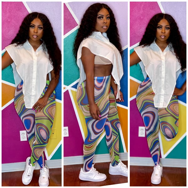 Image of Closed toe leggings 