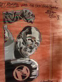 Image 5 of JAY ADAMS ART by dp JAKS LYRICS 18x24?