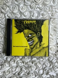 Image 1 of Cramps cd bad music for bad people lux interior poison ivy IRS