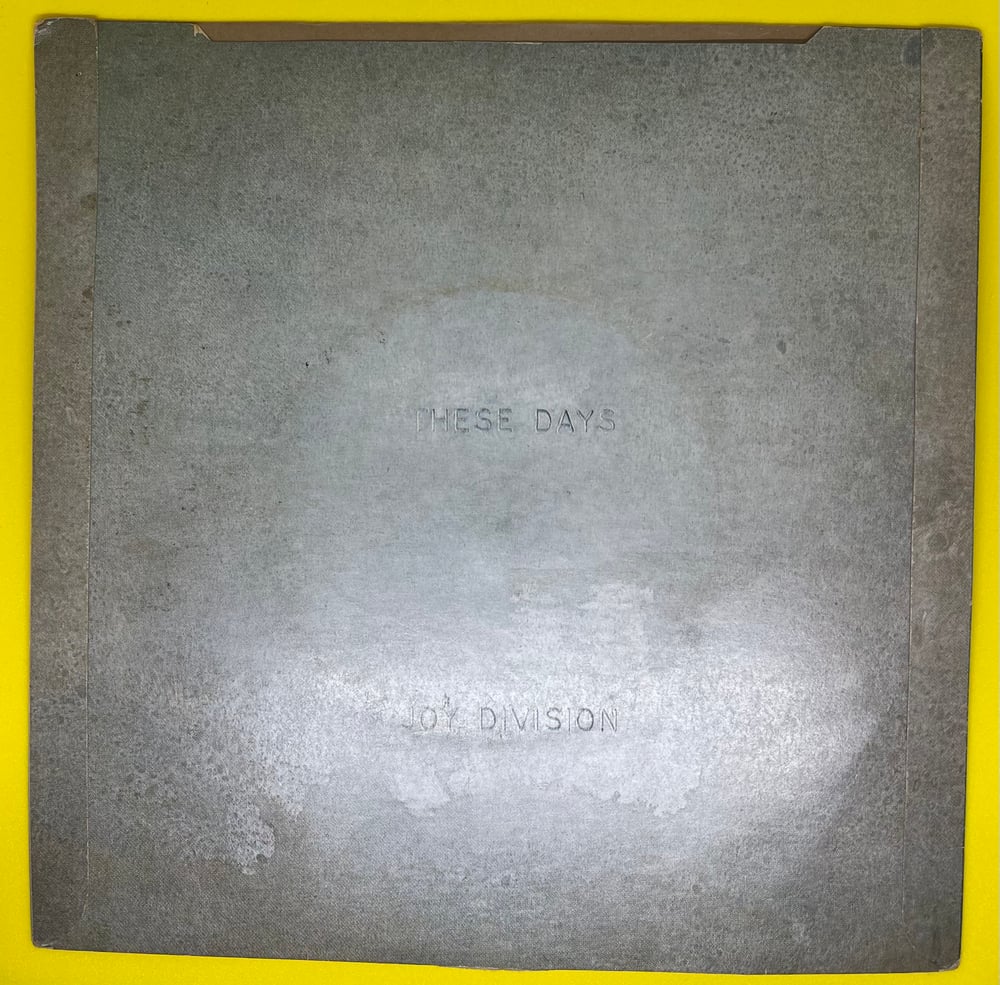 Joy Division - Love Will Tear Us Apart 1980 7β 45rpm