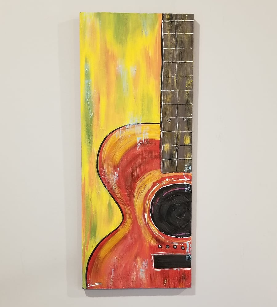 Image of While my guitar gently bleeds