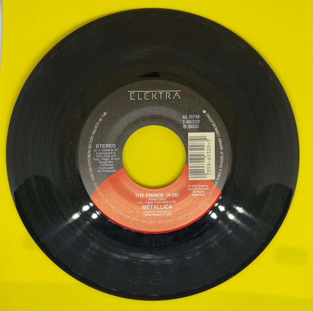 Metallica - One 1988 7” 45rpm