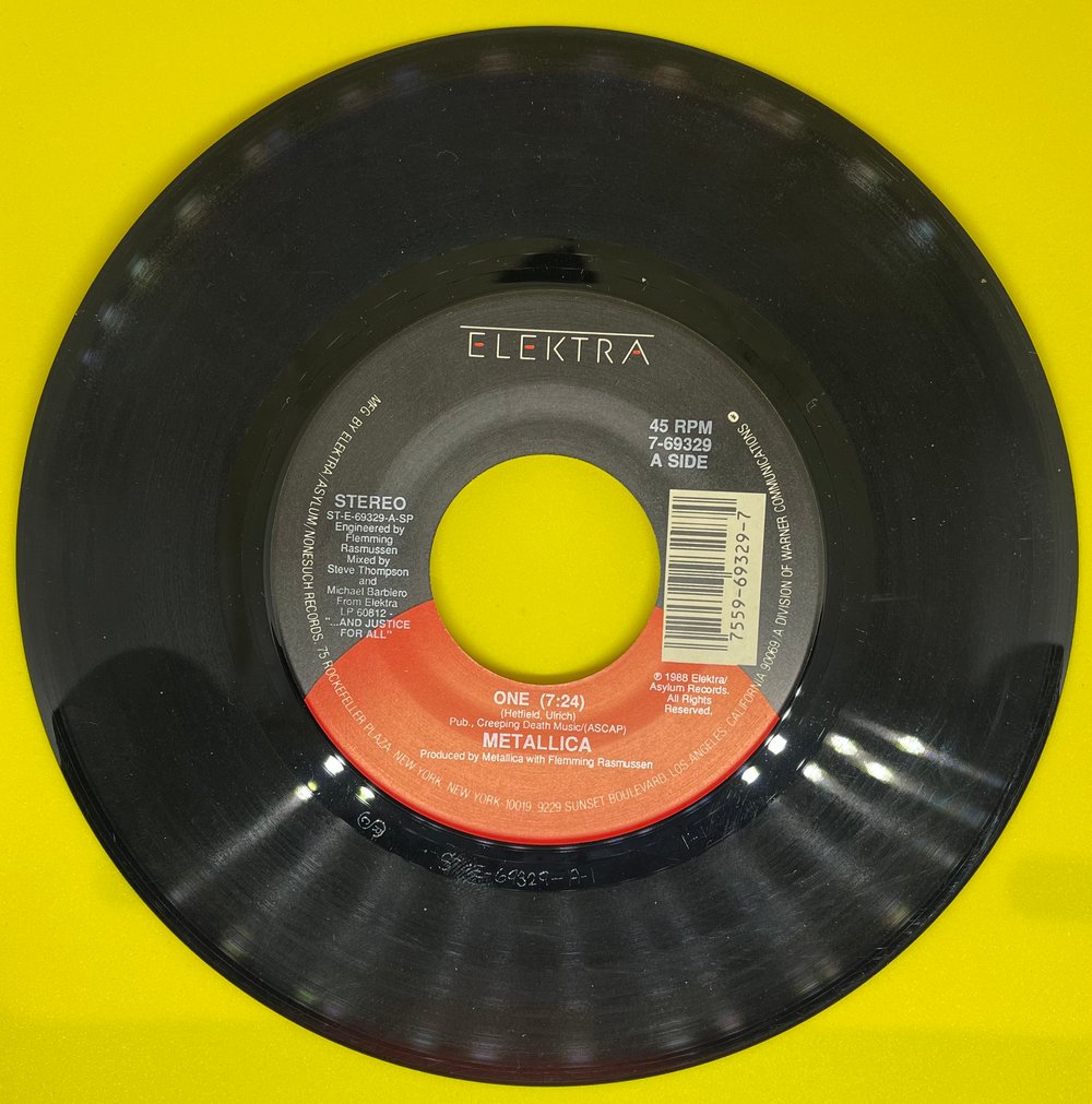 Metallica - One 1988 7” 45rpm