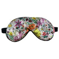 Image 2 of Floral Velvet Sleep Mask